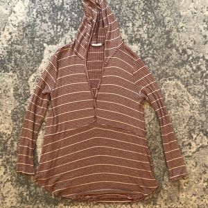 LUSH hooded tunic size Large